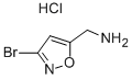(3-BROMOISOXAZOL-5-YL)METHYLAMINE HYDROCHLORIDE CAS#: 90802-21-4
