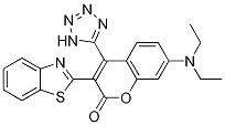 3-Benzothiazol-2-yl-7-diethylaMino-4-(1H-tetrazol-5-yl)-chroMen-2-one CAS#: 94594-17-9