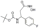 3-(Boc-aMino)-3-(4-fluorophenyl)-N-hydroxypropanaMide CAS#: 898404-67-6