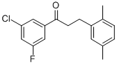 3'-CHLORO-3-(2,5-DIMETHYLPHENYL)-5'-FLUOROPROPIOPHENONE CAS#: 898753-92-9
