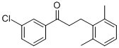 3'-CHLORO-3-(2,6-DIMETHYLPHENYL)PROPIOPHENONE CAS#: 898754-70-6