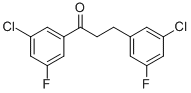 3'-CHLORO-3-(3-CHLORO-5-FLUOROPHENYL)-5'-FLUOROPROPIOPHENONE CAS#: 898751-16-1