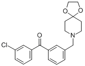 3-CHLORO-3'-[8-(1,4-DIOXA-8-AZASPIRO[4.5]DECYL)METHYL]BENOZPHENONE CAS#: 898761-73-4