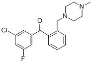 3-CHLORO-5-FLUORO-2'-(4-METHYLPIPERAZINOMETHYL) BENZOPHENONE CAS#: 898762-24-8