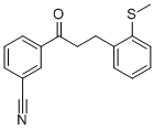 3'-CYANO-3-(2-THIOMETHYLPHENYL)PROPIOPHENONE CAS#: 898754-33-1