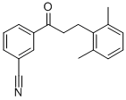 3'-CYANO-3-(2,6-DIMETHYLPHENYL)PROPIOPHENONE CAS#: 898754-43-3