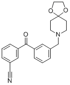 3-CYANO-3'-[8-(1,4-DIOXA-8-AZASPIRO[4.5]DECYL)METHYL]BENZOPHENONE CAS#: 898761-50-7