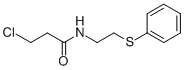 3-Chloro-N-[2-(phenylsulfanyl)ethyl]propanamide CAS#: 91131-29-2
