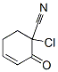 3-Cyclohexene-1-carbonitrile, 1-chloro-2-oxo- CAS#: 95460-08-5
