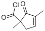 3-Cyclopentene-1-carbonyl chloride, 1,3-dimethyl-2-oxo- (9CI) CAS#: 97424-77-6