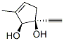 3-Cyclopentene-1,2-diol, 1-ethynyl-3-methyl-, cis- (9CI) CAS#: 90314-47-9
