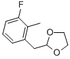 3-FLUORO-2-METHYL (1,3-DIOXOLAN-2-YLMETHYL)BENZENE CAS#: 898759-60-9
