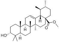 3-HYDROXY-(3ALPHA)-URS-12-EN-28-OIC ACID METHYL ESTER CAS#: 915-32-2