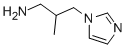 3-IMIDAZOL-1-YL-2-METHYL-PROPYLAMINE CAS#: 93668-15-6