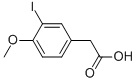 (3-IODO-4-METHOXYPHENYL)ACETIC ACID CAS#: 96122-61-1