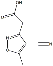 3-Isoxazoleaceticacid,4-cyano-5-methyl-(9CI) CAS#: 93276-75-6