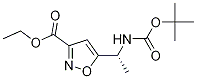 3-Isoxazolecarboxylic acid, 5-[(1R)-1-[[(1,1-diMethylethoxy)carbonyl]aMino]ethyl]-, ethyl ester CAS#: 893444-15-0