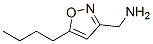 3-Isoxazolemethanamine,  5-butyl- CAS#: 893406-82-1