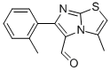 3-METHYL-6-(2-METHYLPHENYL)IMIDAZO[2,1-B]THIAZOLE-5-CARBOXALDEHYDE CAS#: 891653-62-6