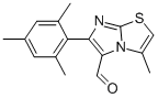 3-METHYL-6-(2,4,6-TRIMETHYLPHENYL)IMIDAZO[2,1-B]THIAZOLE-5-CARBOXALDEHYDE CAS#: 891657-19-5