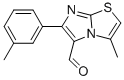 3-METHYL-6-(3-METHYLPHENYL)IMIDAZO[2,1-B]THIAZOLE-5-CARBOXALDEHYDE CAS#: 891653-68-2