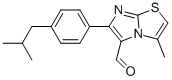 3-METHYL-6-[4-(2-METHYLPROPYL)PHENYL]IMIDAZO[2,1-B]THIAZOLE-5-CARBOXALDEHYDE CAS#: 891657-86-6
