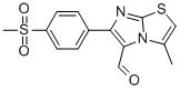 3-METHYL-6-[4-(METHYLSULFONYL)PHENYL]IMIDAZO[2,1-B]THIAZOLE-5-CARBOXALDEHYDE CAS#: 891668-78-3