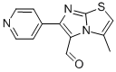 3-METHYL-6-(4-PYRIDINYL)IMIDAZO[2,1-B]THIAZOLE-5-CARBOXALDEHYDE CAS#: 891654-50-5