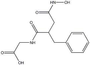 (3-(N-hydroxy)carboxamido-2-benzylpropanoyl)glycine CAS#: 92175-56-9
