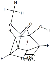 3-Oxatricyclo[2.2.1.02,6]heptane-1-carboxylicacid,5-hydroxy-,methylester,stereoisomer(9CI) CAS#: 90762-16-6