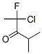 3-Pentanone,  2-chloro-2-fluoro-4-methyl- CAS#: 91524-34-4