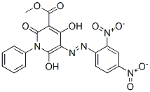 3-Pyridinecarboxylic  acid,  5-[(2,4-dinitrophenyl)azo]-1,2-dihydro-4,6-dihydroxy-2-oxo-1-phenyl-,  methyl  ester  (9CI) CAS#: 888320-79-4