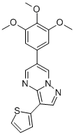 3-THIOPHEN-2-YL-6-(3,4,5-TRIMETHOXY-PHENYL)-PYRAZOLO[1,5-A]PYRIMIDINE CAS#: 893613-09-7