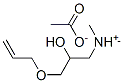 [3-(allyloxy)-2-hydroxypropyl]dimethylammonium acetate CAS#: 93778-76-8