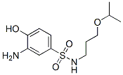 3-amino-4-hydroxy-N-[3-(1-methylethoxy)propyl]benzenesulphonamide CAS#: 93893-59-5