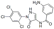 3-amino-N-[2,5-dihydro-5-oxo-1-(2,4,5-trichlorophenyl)-1H-pyrazol-4-yl]benzamide CAS#: 97635-51-3