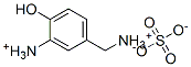 [(3-ammonio-4-hydroxyphenyl)methyl]ammonium sulphate CAS#: 94349-43-6