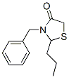 3-benzyl-2-propyl-thiazolidin-4-one CAS#: 92040-21-6