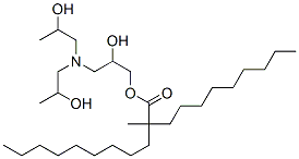 3-[bis(2-hydroxypropyl)amino]-2-hydroxypropyl 2-methyl-2-nonylundecanoate CAS#: 96507-75-4