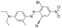 3-bromo-2-[[4-(diethylamino)-o-tolyl]azo]-5-nitrobenzonitrile CAS#: 93805-39-1