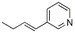3-(but-1-enyl)pyridine CAS#: 90609-58-8