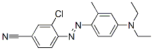 3-chloro-4-[[4-(diethylamino)-o-tolyl]azo]benzonitrile CAS#: 93981-72-7