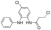 3-chloro-N-[4-chloro-2-(anilino)phenyl]propionamide CAS#: 93963-27-0