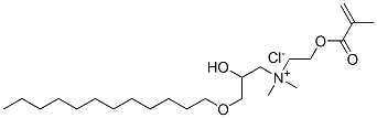 [3-(dodecyloxy)-2-hydroxypropyl]dimethyl[2-[(2-methyl-1-oxoallyl)oxy]ethyl]ammonium chloride CAS#: 93942-69-9