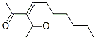 3-heptylidenepentane-2,4-dione CAS#: 94134-76-6
