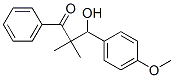 3-hydroxy-3-(4-methoxyphenyl)-2,2-dimethyl-1-phenyl-propan-1-one CAS#: 96863-70-6