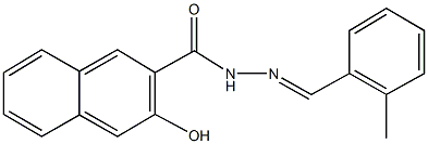 3-hydroxy-N'-(2-methylbenzylidene)-2-naphthohydrazide CAS#: 91989-47-8