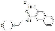 3-hydroxy-N-[2-(morpholino)ethyl]naphthalene-2-carboxamide hydrochloride CAS#: 94333-54-7