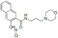 3-hydroxy-N-[3-(morpholino)propyl]naphthalene-2-carboxamide hydrochloride CAS#: 91795-66-3