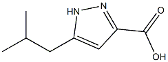 3-isobutyl-1H-pyrazole-5-carboxylic acid(SALTDATA: 0.25H2O) CAS#: 890591-01-2